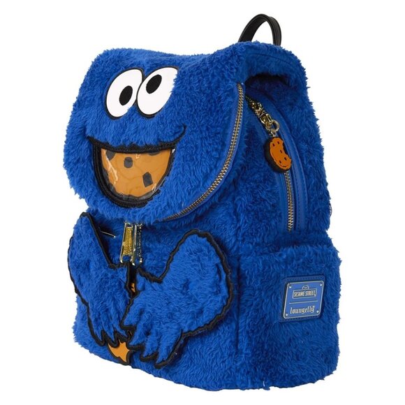 NWT Loungefly Sesame Street Cookie Monster Backpack main image 5
